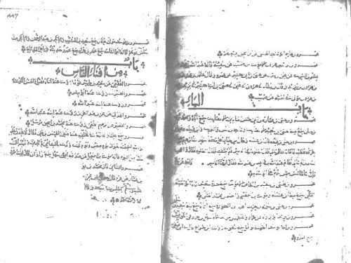 مخطوطة - التاريخ الكبير للبخاري شستربيتي3433