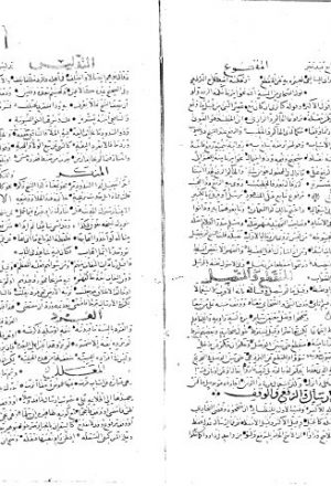 مخطوطة - التبصرة والتذكرة في علم الحديث - ألفية العراقي
