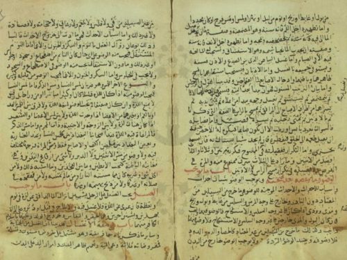 مخطوطة - التلقين فى الفروع للقاضي عبد الوهاب المالكي