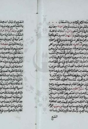 مخطوطة - الجوهر الفريد فى رسم القرآن المجيد لسيد بركات