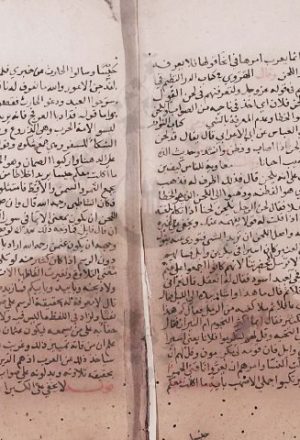 مخطوطة - الدرة الصقيلة شرح منظومة العقيلة في رسم القرآن للبيب التونسي
