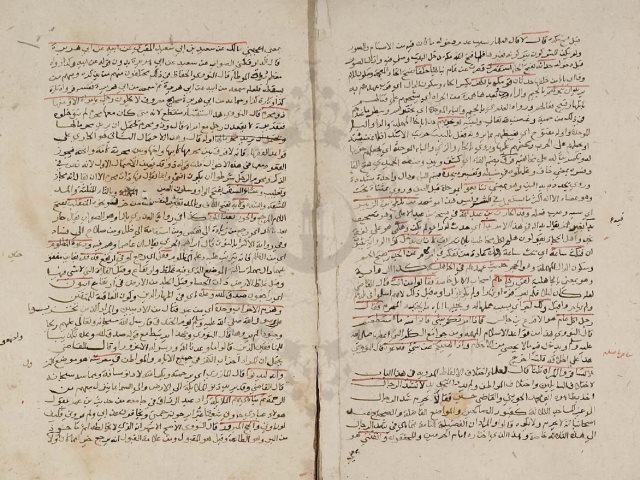 مخطوطة - الديباج على صحيح مسلم بن الحجاج  --303846