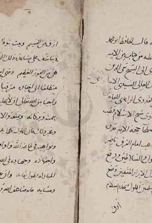 مخطوطة - الرد الوافر على من زعم ان من سمى ابن تيمية شيخ الاسلام كافر