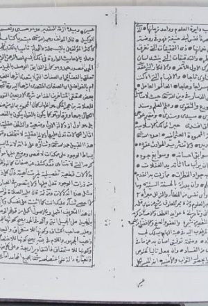 مخطوطة - العرف الناسم لأحمد بن علي المنيني