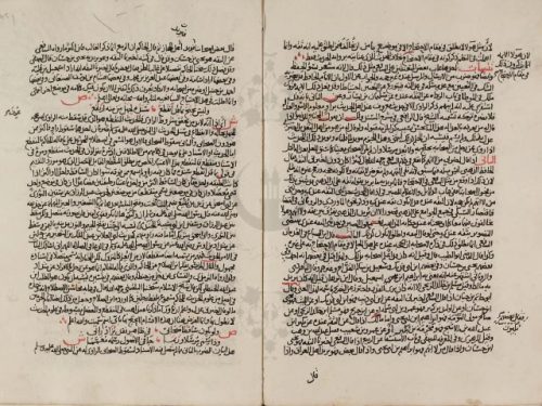 مخطوطة - الفوائد السنية فى شرح الألفية شرح منظومة فى أصول الفقه للبرماوي الشافعي