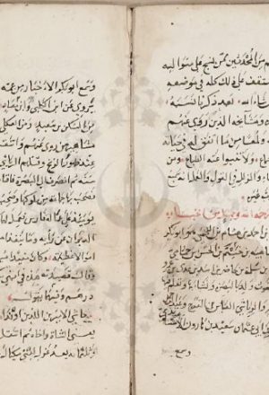 مخطوطة - الفوائد المحصورة في شرح مقصورة ابن دريد للخمي