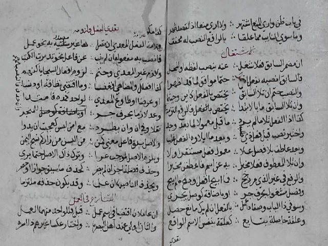 مخطوطة - ألفية ابن مالك - ابن مالك -305526