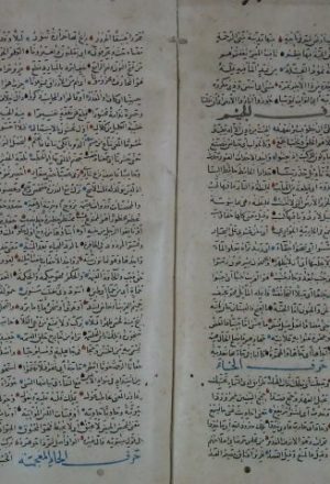 مخطوطة - ألفية غريب القرآن للعراقي
