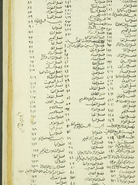 مخطوطة - القاموس المحيط 1