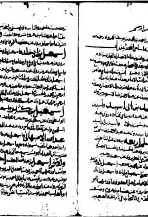 مخطوطة - المعجم في أسامي المحدثين