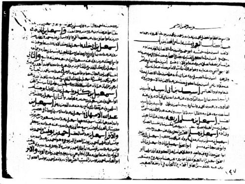 مخطوطة - المعجم في مشتبه أسامي المحدثين
