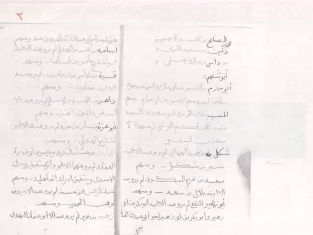مخطوطة - المنفردات والوحدن للإمام مسلم بن الحجاج
