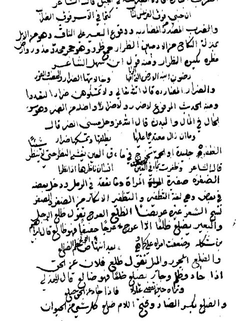 مخطوطة - النجف - ما يكتب بالضاء والضاد