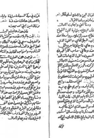 مخطوطة - الوشي والطراز في فتح الحجاز في عهد محمد علي