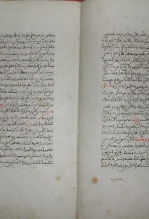 مخطوطة - أنساب العرب لابن عبد البر