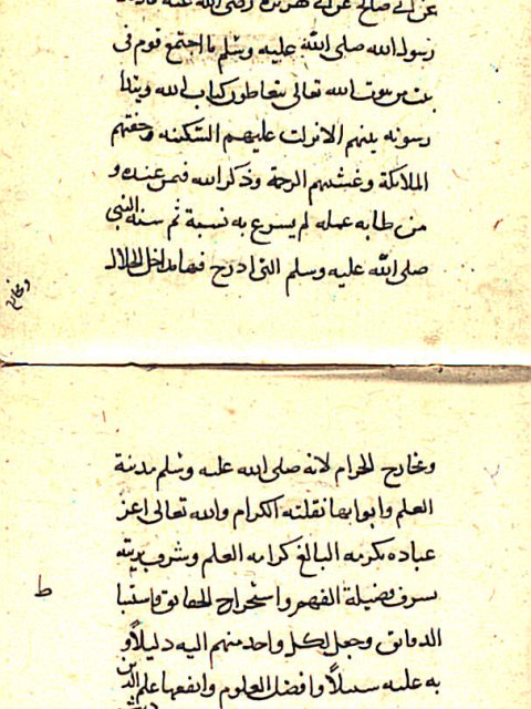 مخطوطة - تبيان قواعد الإسلام