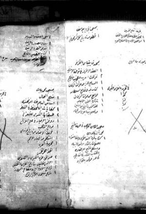 مخطوطة - تراجم علماء مصر في القرن الثاني عشر والثالث عشر