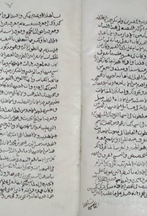 مخطوطة - ترجمة الامام ابن الوزير