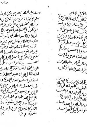 مخطوطة - جزء فى ذكر كليم اللة موسى بن عمران