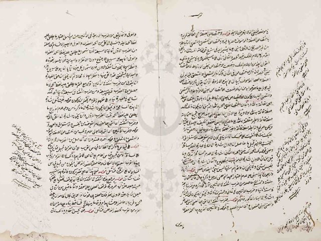 مخطوطة - حاشية الجلى على حاشية ميرابى الفتح على شرح ملا حنفى على اداب البحث للعضد  318255