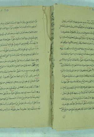مخطوطة - حاشية على ديباجة الدر الناجي