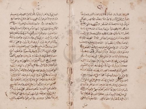 مخطوطة - خطبتان للعيد الاكبر  --304989