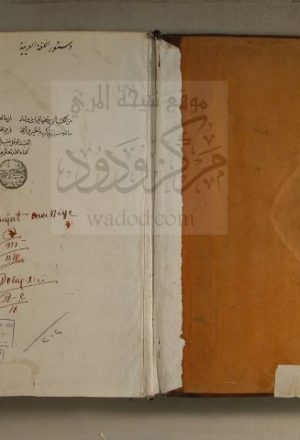 مخطوطة - دستور اللغة - الحسين النطنزي