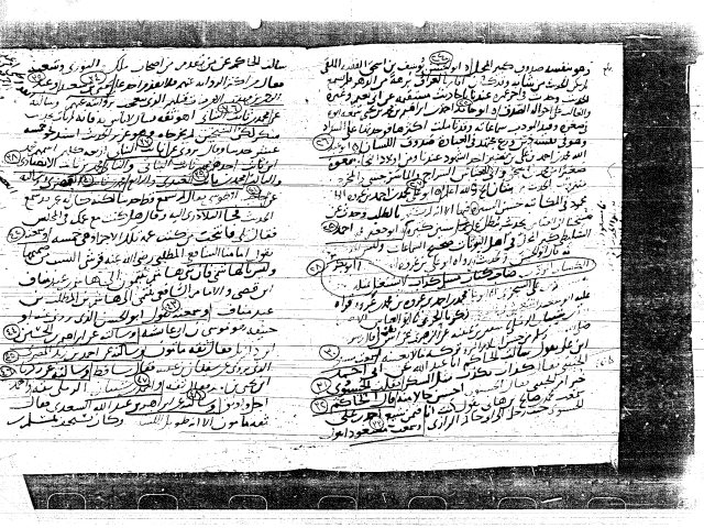 مخطوطة - رسالة جماعة من البغداديين إلى الحاكم وسؤالات السجزج للحاكم سك