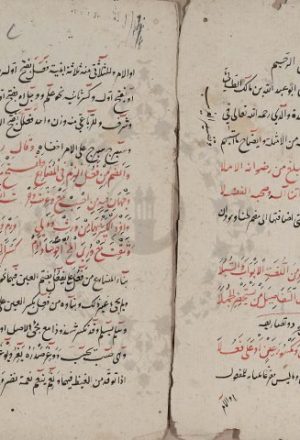 مخطوطة - شرح ابن الناظم على لامية الافعال لوالده --307891