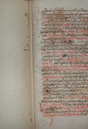 مخطوطة - شرح المقدمة الأزهرية في اللغة للأزهري الرقم 87