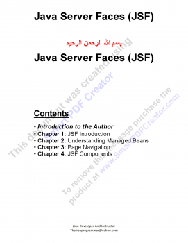 Java Server Faces (JSF)