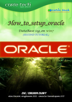 HOW TO SETUP ORACLE 11G.