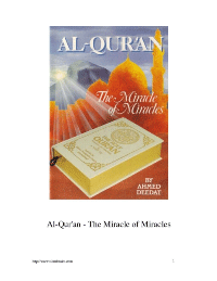 Al Qur 039 an The Miracle of Miracles