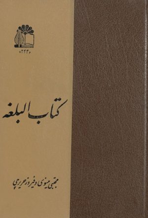 كتاب البلغة (فرهنگ عربى و فارسى)